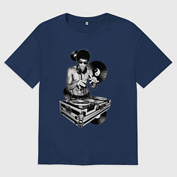 Мужская футболка оверсайз Bruce Lee - Vinyl Dj