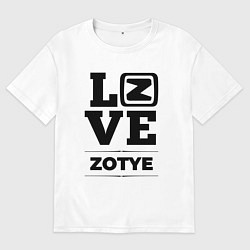 Мужская футболка оверсайз Zotye Love Classic