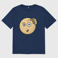 Мужская футболка оверсайз Дурак не понял