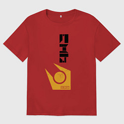 Мужская футболка оверсайз Half life - city17