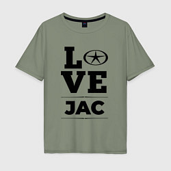 Мужская футболка оверсайз JAC Love Classic