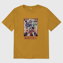 Мужская футболка оверсайз Blade of the Immortal