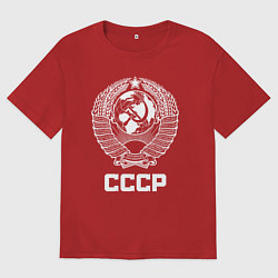 Мужская футболка оверсайз Герб СССР