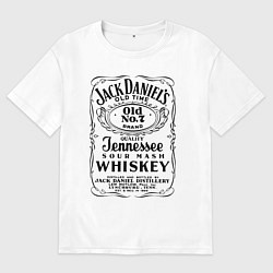 Мужская футболка оверсайз Виски Джек Дэниелс