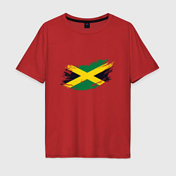 Мужская футболка оверсайз Jamaica Flag
