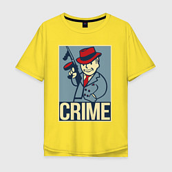 Мужская футболка оверсайз Vault crime boy