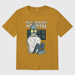 Мужская футболка оверсайз Bender - hospital