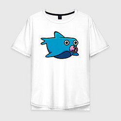 Мужская футболка оверсайз Маленькая акула