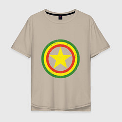 Мужская футболка оверсайз Jamaica Star