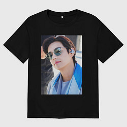 Мужская футболка оверсайз Тигренок Ви