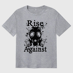 Мужская футболка оверсайз Rise Against rock