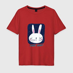 Мужская футболка оверсайз Funny - Bunny