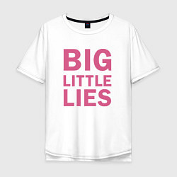 Мужская футболка оверсайз Big Little Lies logo