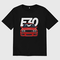 Мужская футболка оверсайз BMW E30
