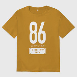 Мужская футболка оверсайз Eighty Six