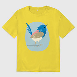 Футболка оверсайз мужская Сиалия, цвет: желтый