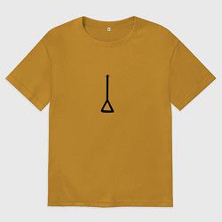 Мужская футболка оверсайз Хвостик Почита