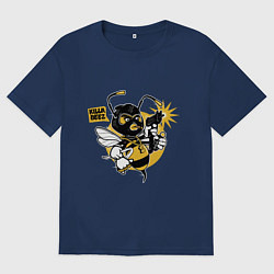 Мужская футболка оверсайз Wu - killa beez