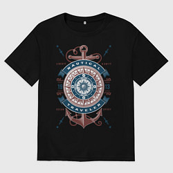 Мужская футболка оверсайз Морской путешественник