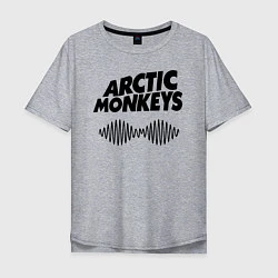 Футболка оверсайз мужская Arctic Monkeys, цвет: меланж