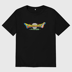 Мужская футболка оверсайз Dragon Quest art