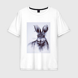 Мужская футболка оверсайз Rabbit symbol 2023