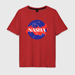 Мужская футболка оверсайз NASHA - наша Земля