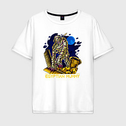 Мужская футболка оверсайз Монстр египетская мумия