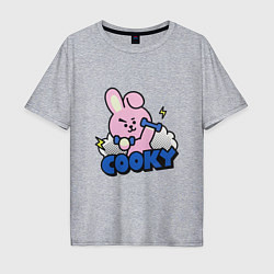 Мужская футболка оверсайз Cooky BT21 Jungkook