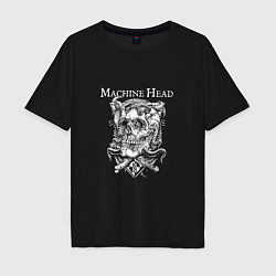 Мужская футболка оверсайз Machine Head band