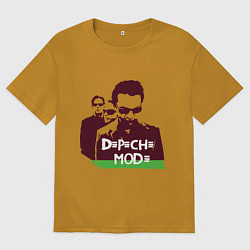 Мужская футболка оверсайз DM portrait