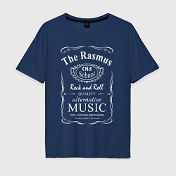 Мужская футболка оверсайз The Rasmus в стиле Jack Daniels