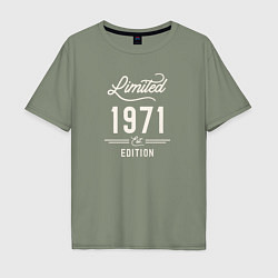 Мужская футболка оверсайз 1971 ограниченный выпуск