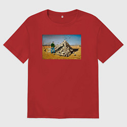 Футболка оверсайз мужская Апофеоз ANIMAX, цвет: красный