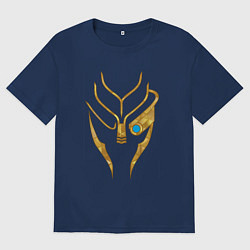 Мужская футболка оверсайз Mass Effect Garrus