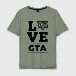 Мужская футболка оверсайз GTA love classic