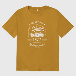 Мужская футболка оверсайз Я классический 1977