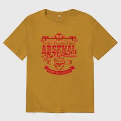 Мужская футболка оверсайз Arsenal 1886