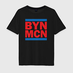Футболка оверсайз мужская Run Bayern Munchen, цвет: черный