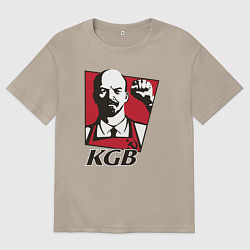 Мужская футболка оверсайз KGB Lenin
