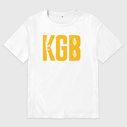 Мужская футболка оверсайз KGB
