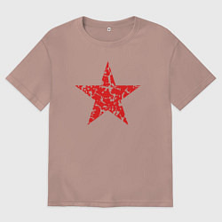 Мужская футболка оверсайз Star USSR