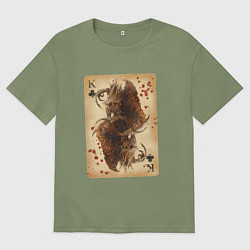 Мужская футболка оверсайз Fable III Хозяин Теней, король крести