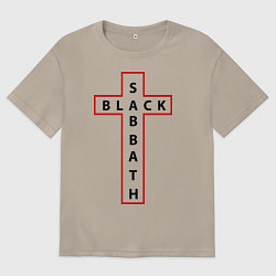 Мужская футболка оверсайз Black Sabbath
