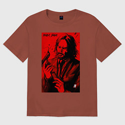 Мужская футболка оверсайз John Wick Baba Yaga art