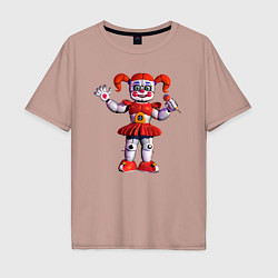 Мужская футболка оверсайз Circus Baby