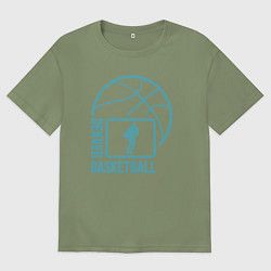Мужская футболка оверсайз Denver basket