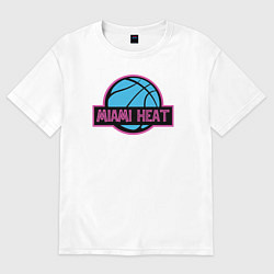Мужская футболка оверсайз Miami Heat team