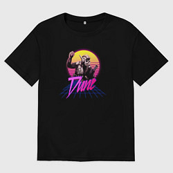 Мужская футболка оверсайз Dune retro game