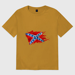 Мужская футболка оверсайз Конфедерация брызги